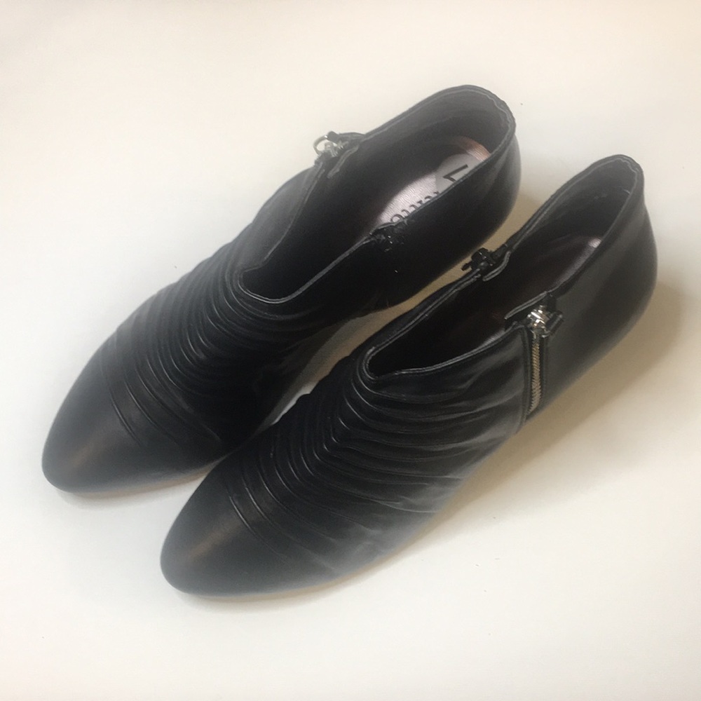 Black ankle boots